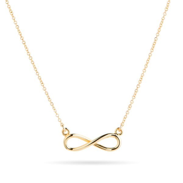 Pendentif infini en or jaune 9 carats